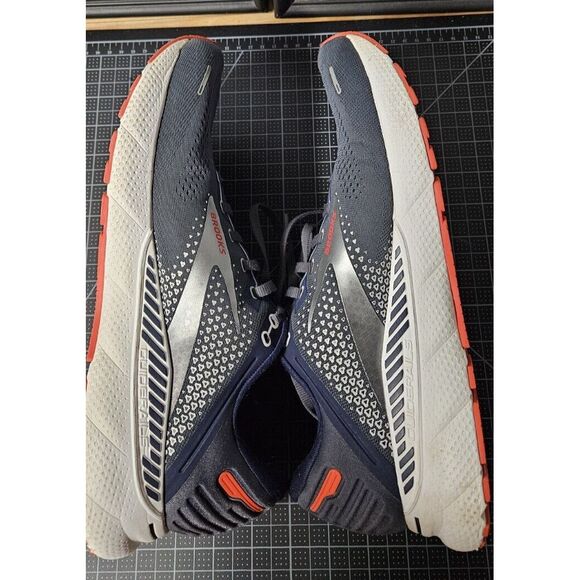 Brooks‎ Adrenaline GTS 22 Shoes Mens Size 12.5 M Navy Blue Running Sneakers
